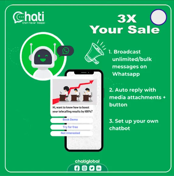 3X sale